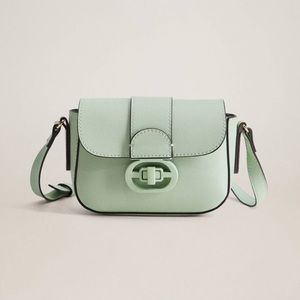 Mango Buckled Flap Bag